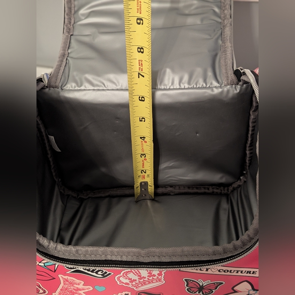 NWT Juicy Couture Large Insulated Tote/Shoulder/Crossbody Lunch/Snack Bag/Box - Picture 10 of 16